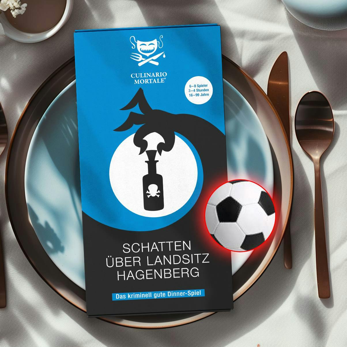 Wir gratulieren der Deutschen Fußballnationalmannschaft zum Einzug ins Achtelfinale der EM!
Hättet ihr Lust auf ein Krimi-Dinner, das in der Welt des Fußballs spielt? Verratet es uns in den Kommentaren!

#culinariomortale #krimidinner🔪🕵 #DFBTeam #Em ##fussballEM #deutschenationalmannschaft #deutschland #sommer